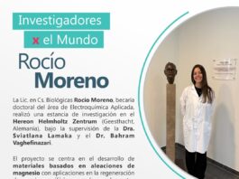 Estancia de investigación en Alemania sobre biomateriales para regeneración nerviosa