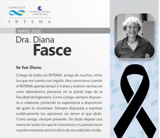 Un gran a Dios a nuestra compañera