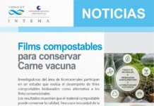 Un film compostable para conservar carne vacuna y reducir el uso de plásticos