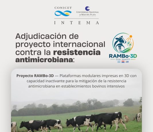 INTEMA lidera un proyecto internacional contra la resistencia antimicrobiana